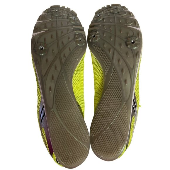 NEW Saucony Men's DL2 Endorphin Neon Yellow Track Field Spikes Size 10 20062-2 - Picture 7 of 10